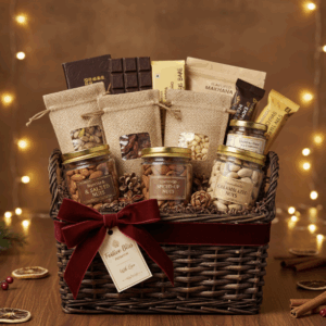 Festive Bliss Premium Gift Basket - Small