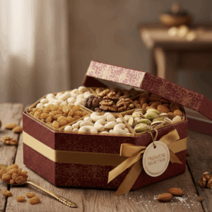 Hexagon DryFruit Box Hexagon DryFruit Box